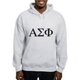 thumbnail image 1 of CafePress - Alpha Sigma Phi Greek Letters Black Sweatshirt - Pullover Hoodie, Hooded Sweatshirt, 1 of 4