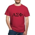 thumbnail image 1 of CafePress - Alpha Sigma Phi Greek Letters Black T Shirt - Men's Classic Graphic Cotton T-Shirt, 1 of 4