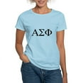 thumbnail image 1 of CafePress - Alpha Sigma Phi Greek Letters Black T Shirt - Women's Classic T-Shirt, 1 of 4