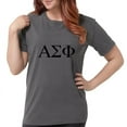 thumbnail image 1 of CafePress - Alpha Sigma Phi Greek Letters Black T Shirt - Womens Comfort Colors® Shirt, 1 of 4