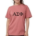 thumbnail image 1 of CafePress - Alpha Sigma Phi Greek Letters Black T Shirt - Womens Comfort Colors® Shirt, 1 of 4