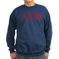 thumbnail image 1 of CafePress - Alpha Sigma Phi Greek Letters Cardinal Sweatshirt - Classic Crew Neck Sweatshirt, 1 of 4