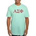 thumbnail image 1 of CafePress - Alpha Sigma Phi Greek Letters Cardinal T Shirt - Men's Fitted T-Shirt, 1 of 4