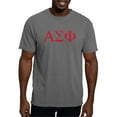 thumbnail image 1 of CafePress - Alpha Sigma Phi Greek Letters Cardinal T Shirt - Mens Comfort Colors Shirt, 1 of 5