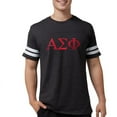thumbnail image 1 of CafePress - Alpha Sigma Phi Greek Letters Cardinal T Shirt - Mens Football Shirt, 1 of 4