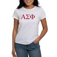 thumbnail image 1 of CafePress - Alpha Sigma Phi Greek Letters Cardinal T Shirt - Women's Classic T-Shirt, 1 of 4