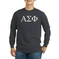 thumbnail image 1 of CafePress - Alpha Sigma Phi Greek Letters White Long Sleeve T Shirt - Long Sleeve Dark T-Shirt, 1 of 4