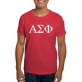 thumbnail image 1 of CafePress - Alpha Sigma Phi Greek Letters White T Shirt - Men's Classic Graphic Cotton T-Shirt, 1 of 4