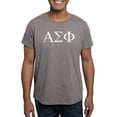 thumbnail image 1 of CafePress - Alpha Sigma Phi Greek Letters White T Shirt - Men's Fitted T-Shirt, 1 of 4