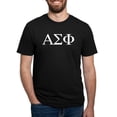 thumbnail image 1 of CafePress - Alpha Sigma Phi Greek Letters White T Shirt - Mens Tri-blend T-Shirt, 1 of 4