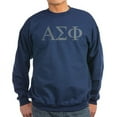 thumbnail image 1 of CafePress - Alpha Sigma Phi Greek Stone Sweatshirt - Classic Crew Neck Sweatshirt, 1 of 4