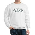 thumbnail image 1 of CafePress - Alpha Sigma Phi Greek Stone Sweatshirt - Crew Neck Sweatshirt, 1 of 4
