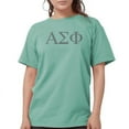 thumbnail image 1 of CafePress - Alpha Sigma Phi Greek Stone T Shirt - Womens Comfort Colors® Shirt, 1 of 4
