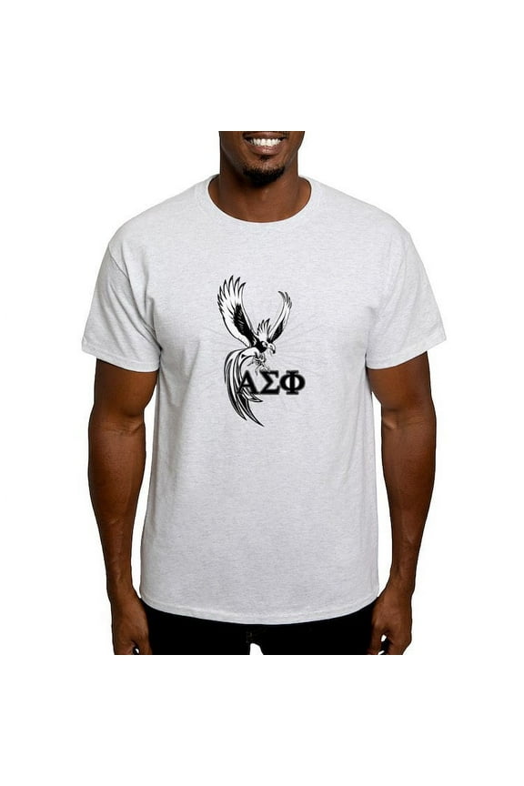 - Alpha Sigma Phi Phoenix Black T Shirt - Men's Classic Graphic T-Shirt