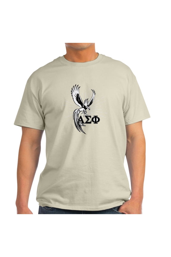 - Alpha Sigma Phi Phoenix Black T Shirt - Men's Classic Graphic T-Shirt
