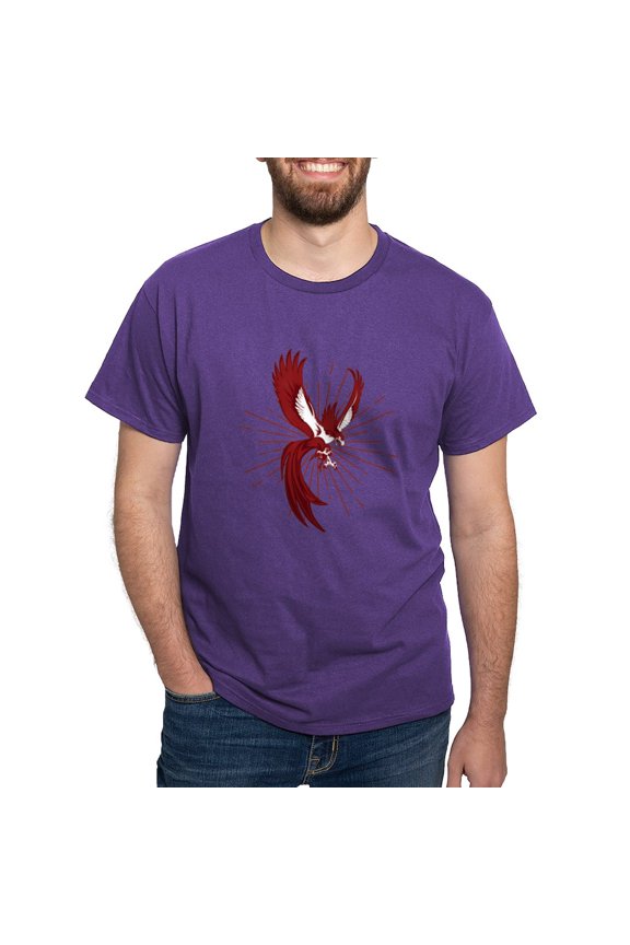 - Alpha Sigma Phi Phoenix T Shirt - Men's Classic Graphic Cotton T-Shirt