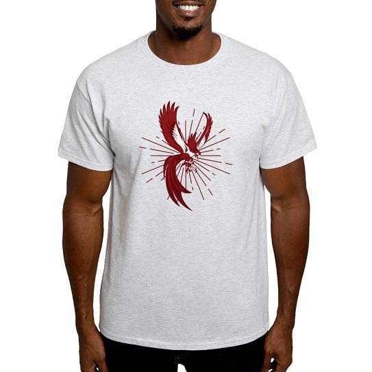 CafePress - Alpha Sigma Phi Phoenix T Shirt - Men's Classic Cotton T-Shirts