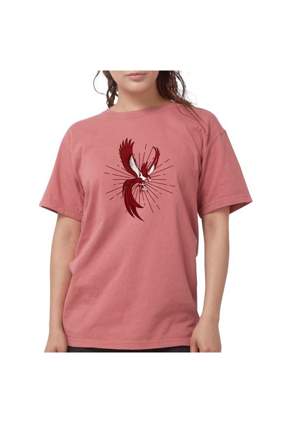 - Alpha Sigma Phi Phoenix T Shirt - Womens Comfort Colors® Shirt