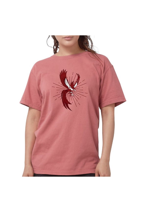 - Alpha Sigma Phi Phoenix T Shirt - Womens Comfort Colors® Shirt