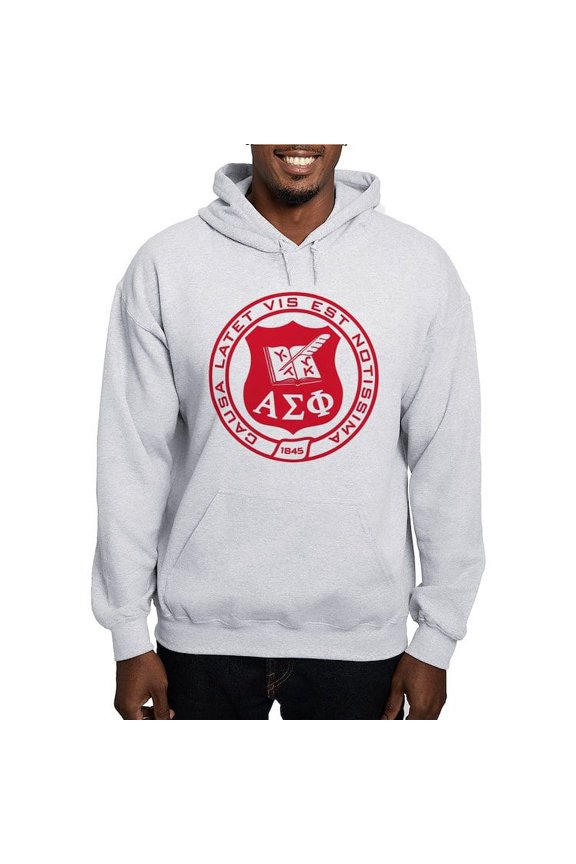 - Alpha Sigma Phi Red Seal Sweatshirt - Pullover Hoodie, Hooded Sweatshirt