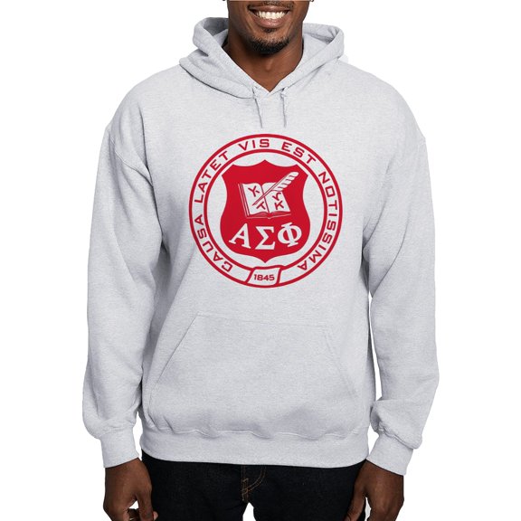 CafePress - Alpha Sigma Phi Red Seal Sweatshirt - Pullover Hoodie, Hooded Sweatshirt