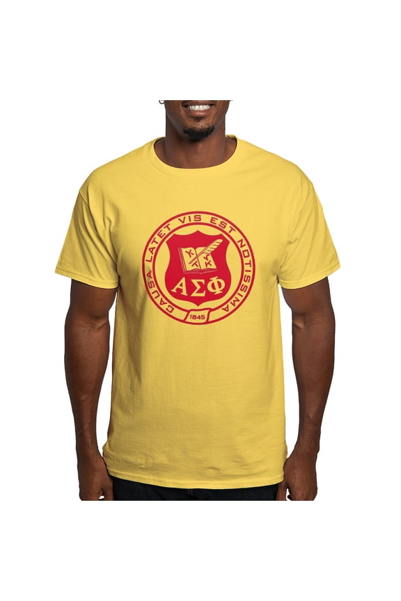 - Alpha Sigma Phi Red Seal T Shirt - Men's Classic Graphic T-Shirt