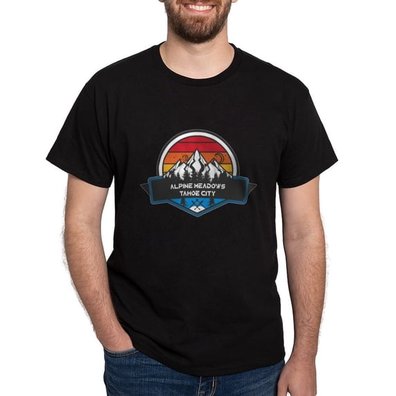 CafePress - Alpine Meadows Tahoe City California T Shirt - Men's Classic Graphic Cotton T-Shirt
