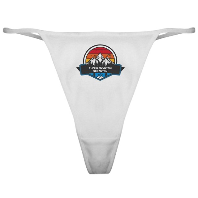 CafePress Alpine Mountain Ski & Ride Scranton Pennsylvania Women's Sexy Novelty Thong