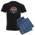 thumbnail image 1 of CafePress - Alpine Valley Ski Area Chesterland Ohio Pajamas - Men's Dark Loose Fit Cotton Pajama Set, 1 of 7