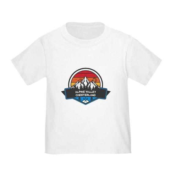 CafePress - Alpine Valley Ski Area Chesterland Ohio T Shirt - Cute Toddler T-Shirt, 100% Cotton