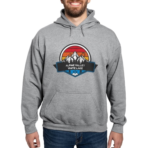 CafePress - Alpine Valley White Lake Michigan Sweatshirt - Pullover Hoodie, Hooded Sweatshirt