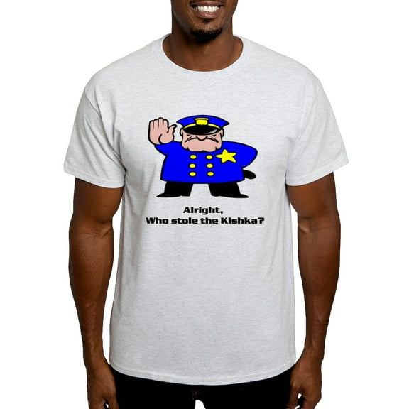 CafePress - Alright Who Stole The Kishka Light T Shirt - Men's Classic Graphic T-Shirt