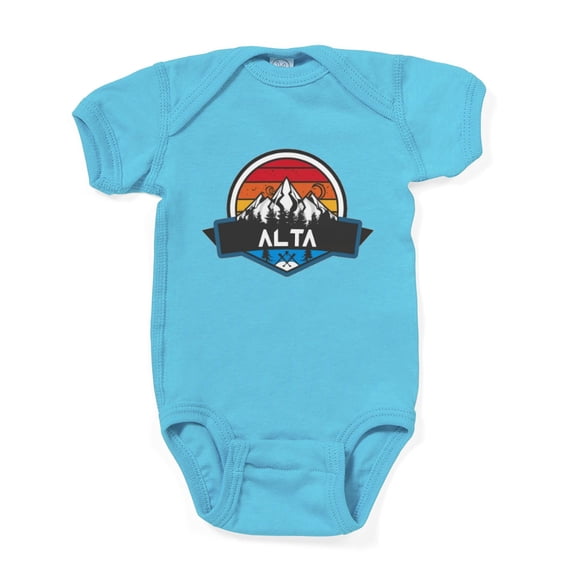 CafePress - Alta Alta Utah Body Suit - Cute Infant Bodysuit Baby Romper - Size Newborn - 24 Months