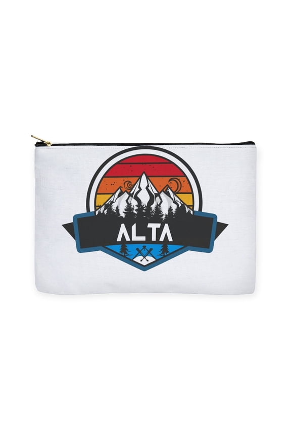 - Alta Alta Utah - Large Zipper Toiletry Pouch, 12.5"x8.5"