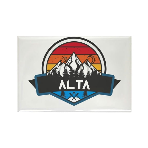 CafePress - Alta Alta Utah Magnets - Rectangle Magnet, 2"x3" Refrigerator Magnet