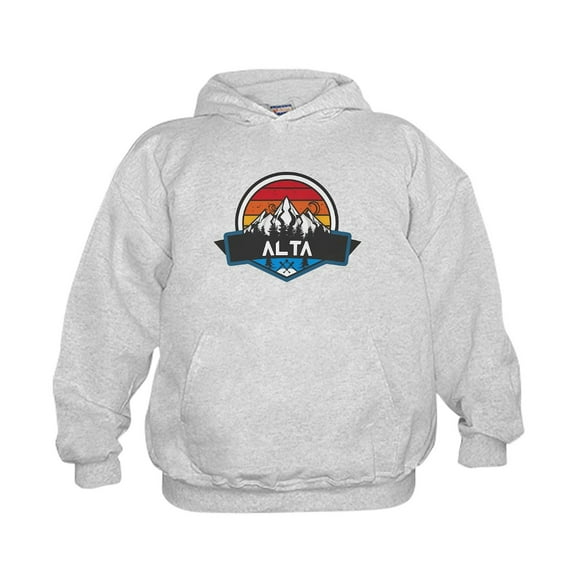 CafePress - Alta Alta Utah Sweatshirt - Kids Hooded Sweatshirt, Classic Hoodie