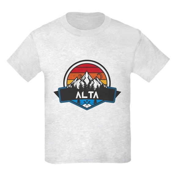 CafePress - Alta Alta Utah T Shirt - Light T-Shirt Kids XS-XL
