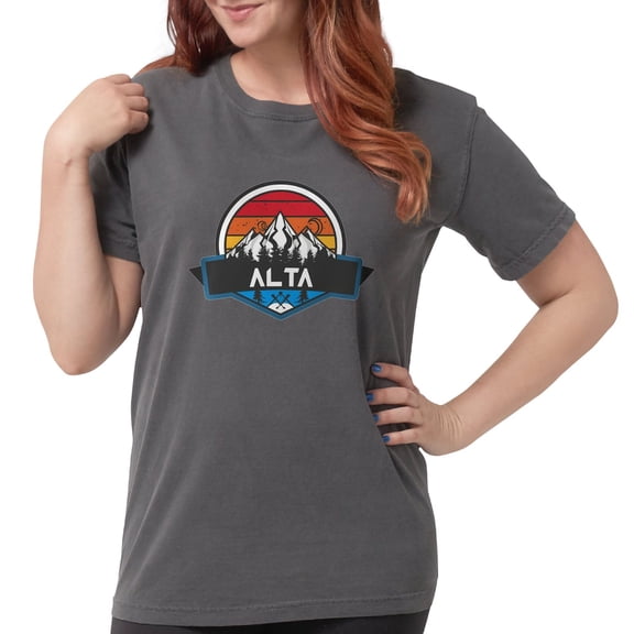 CafePress - Alta Alta Utah T Shirt - Womens Comfort Colors® Shirt