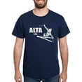thumbnail image 1 of CafePress - Alta Utah Skier T Shirt - Men's Classic Graphic Cotton T-Shirt, 1 of 4