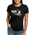 thumbnail image 1 of CafePress - Alta Utah Skier T Shirt - Womens Tri-blend T-Shirt, 1 of 4