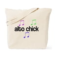 thumbnail image 1 of CafePress - Alto Chick Tote Bag - Unisex Canvas Tote Bag, Beige, 1-Piece, 1 of 9