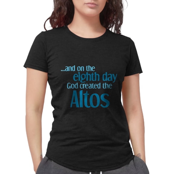 CafePress - Alto Creation Women's Deluxe T Shirt - Womens Tri-blend T-Shirt