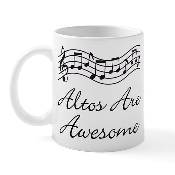 CafePress - Alto Singer Gift Funny Mug - 11 oz Ceramic Mug - Novelty Coffee Tea Cup