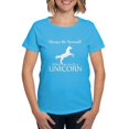 thumbnail image 1 of CafePress - Always Be Yourself Unless You Can Be A Unicorn Whi - Women's Traditional Fit Dark T-Shirt, 1 of 4