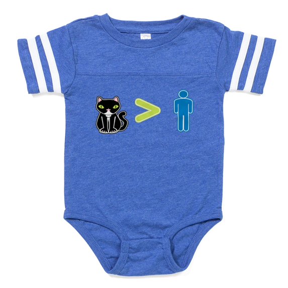 CafePress - Alyssa5 Copy - Cute Infant Baby Football Bodysuit