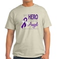 thumbnail image 1 of CafePress - Alzheimers Hero Now My Angel T Shirt - Men's Classic Graphic T-Shirt, 1 of 4