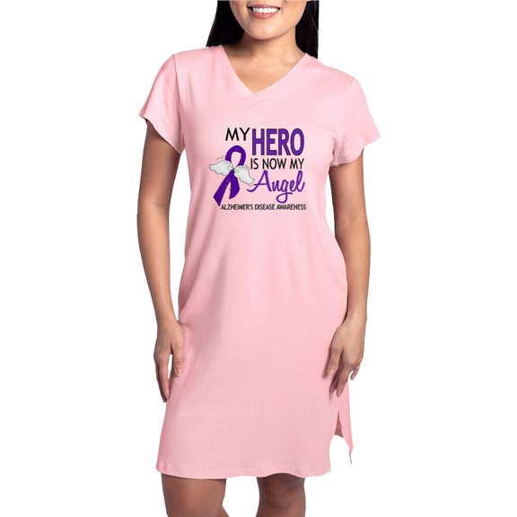 CafePress - Alzheimers Hero Now My Angel - Women's Nightshirt