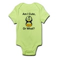 thumbnail image 1 of CafePress - Am I Cute, Or What? Infant Bodysuit - Baby Light Bodysuit, 1 of 1