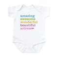 thumbnail image 1 of CafePress - Amazing Actress Body Suit - Baby Light Bodysuit, Size Newborn - 24 Months, 1 of 4