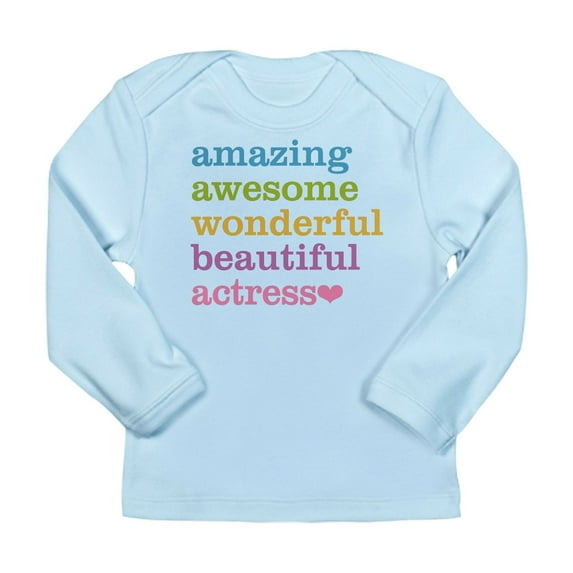 CafePress - Amazing Actress Long Sleeve T Shirt - Long Sleeve Infant T-Shirt